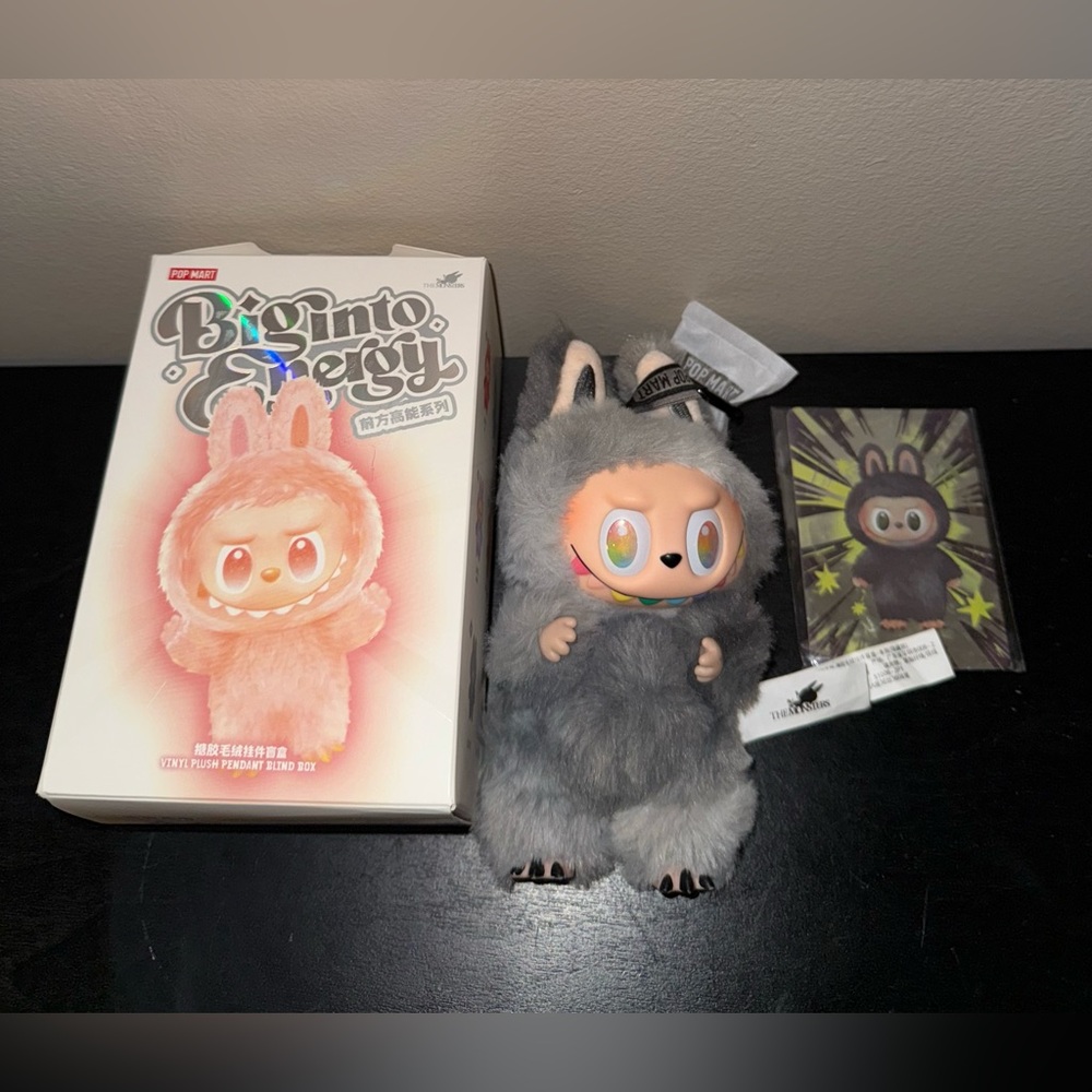 POPMART Labubu RARE Big into Energy the Secret ID,Open Box Confirmed - Picture 3 of 16